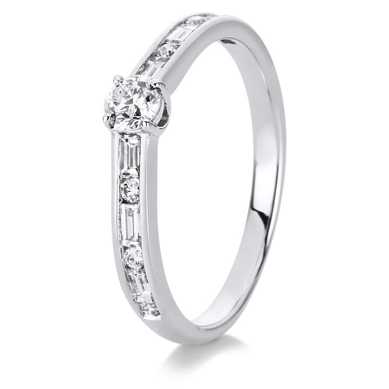 Mehrfachsteinbesatz Ring