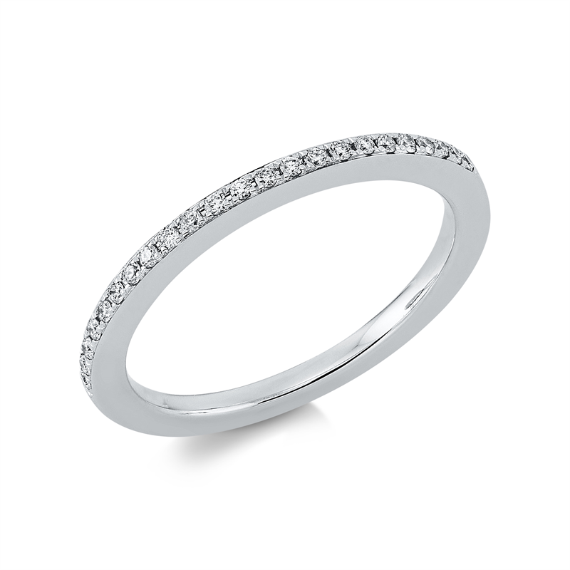 Mehrfachsteinbesatz Ring