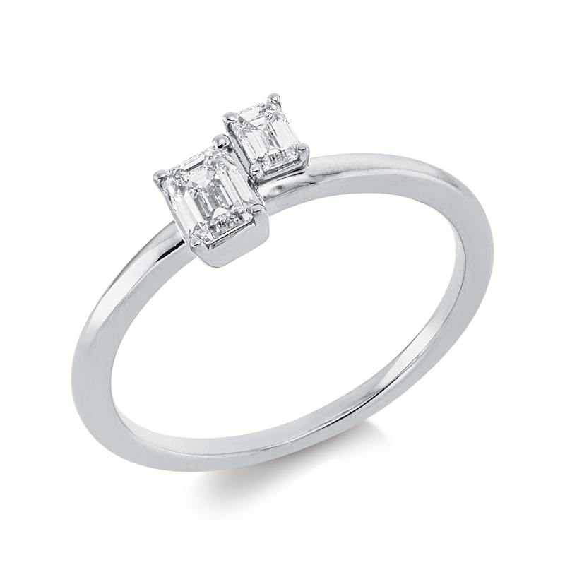 Mehrfachsteinbesatz Ring