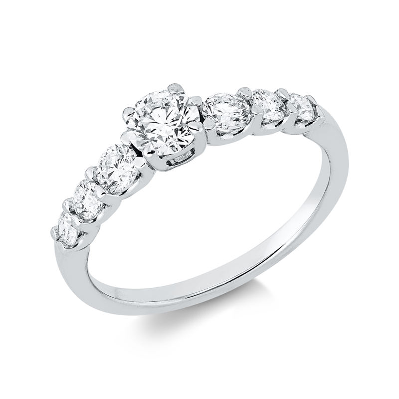 Mehrfachsteinbesatz Ring