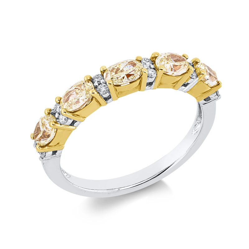 Farbiger Diamant Ring