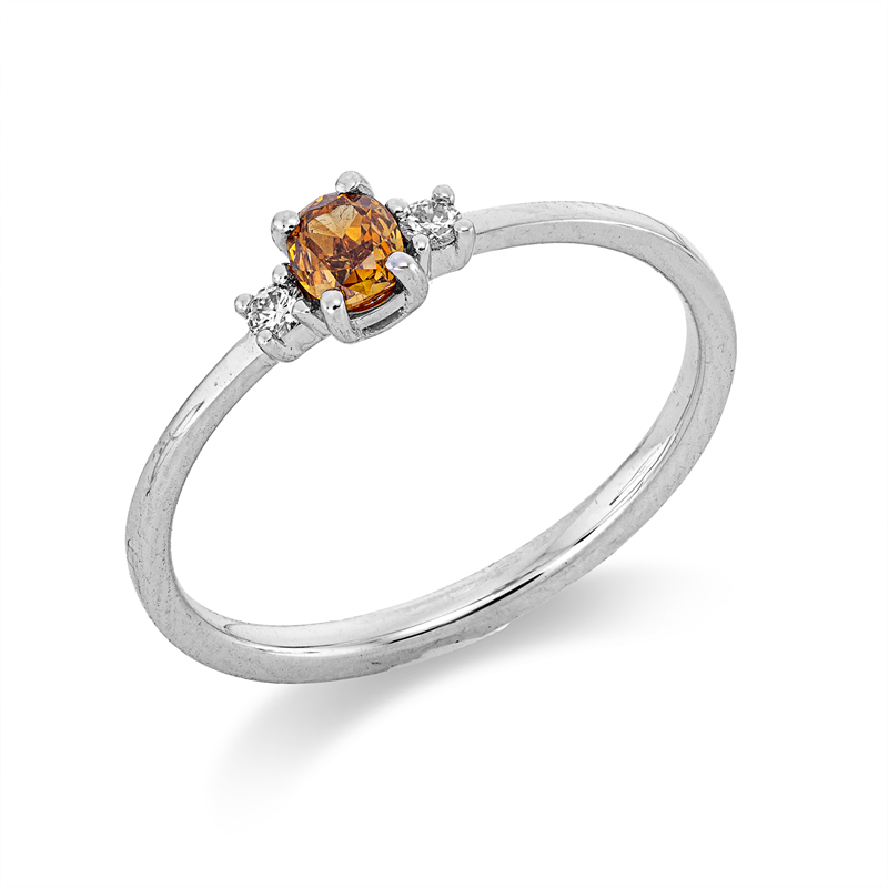Farbiger Diamant Ring