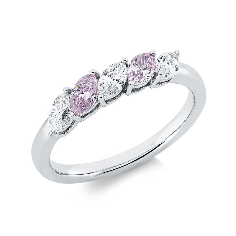 Farbiger Diamant Ring