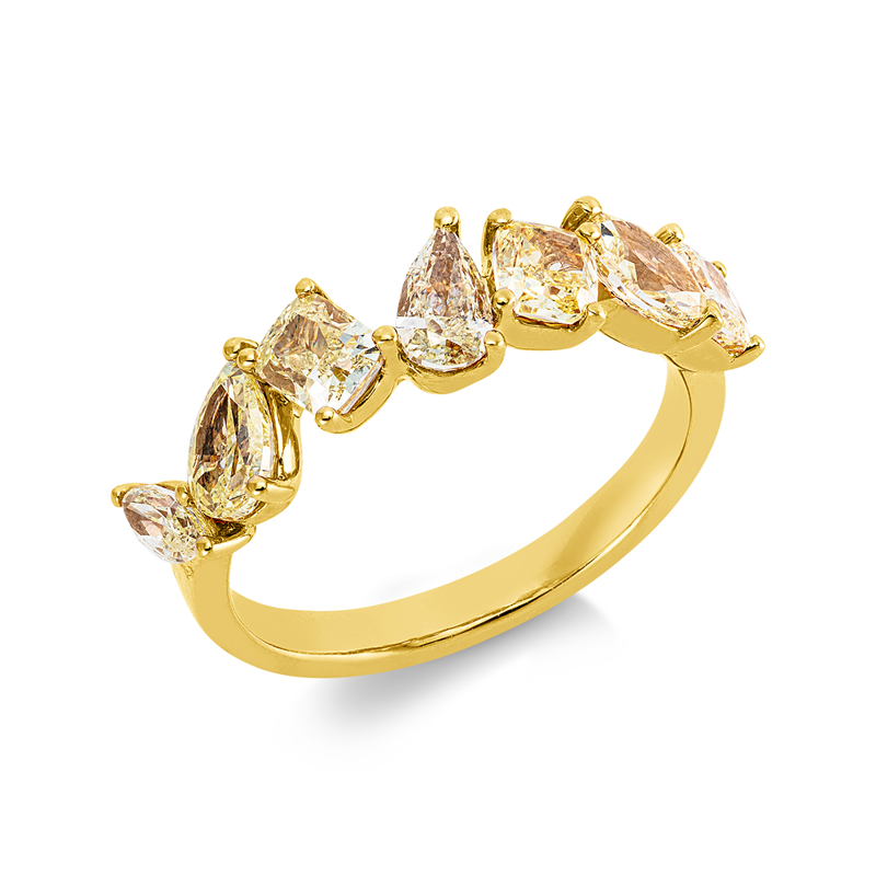 Farbiger Diamant Ring