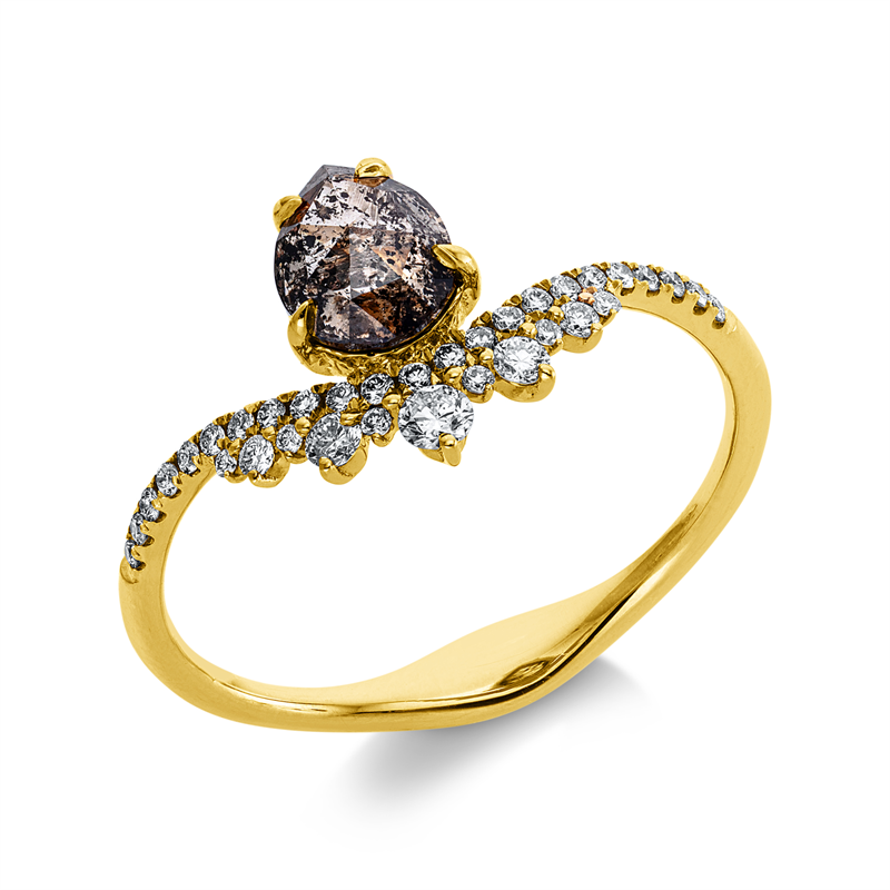 Farbiger Diamant Ring
