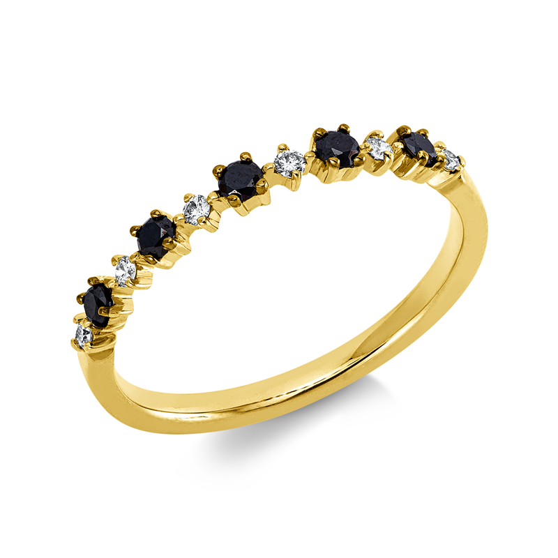 Farbiger Diamant Ring