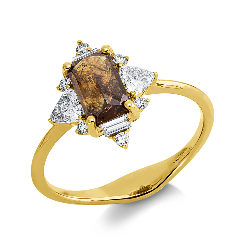 Farbiger Diamant Ring