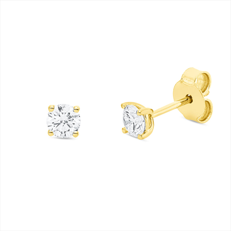 Solitaire Ohrstecker