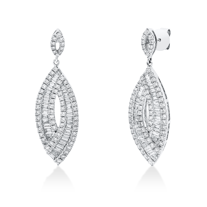 Baguette Ohrschmuck