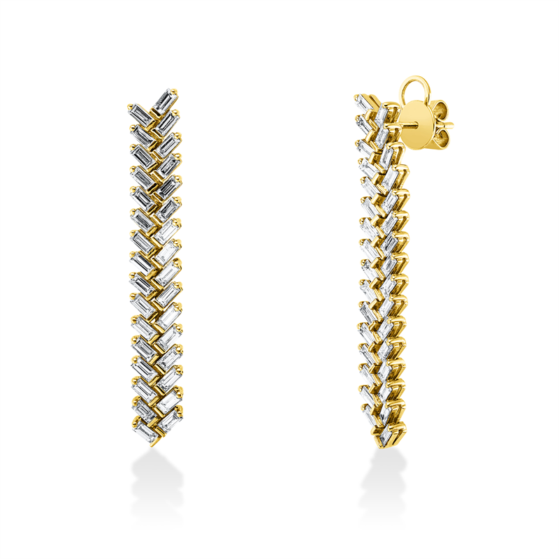 Baguette Ohrschmuck