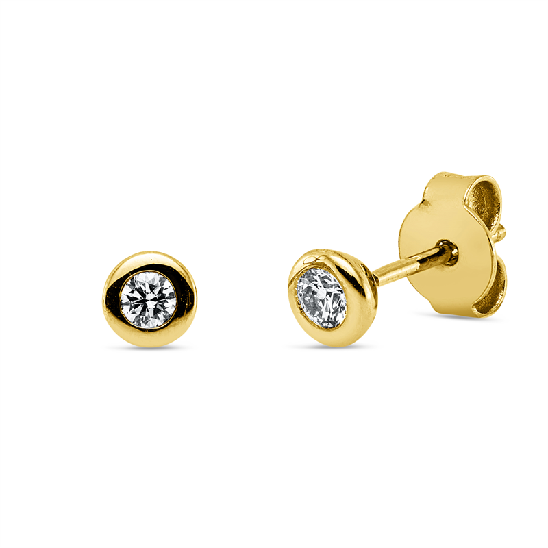 Solitaire Ohrstecker