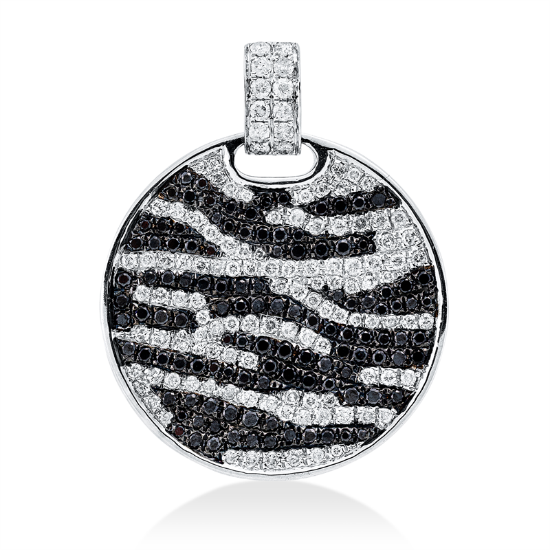 Farbiger Diamant Anhänger