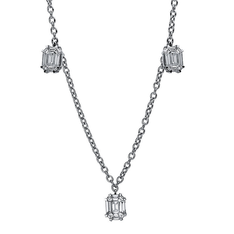 Baguette Illusion Collier