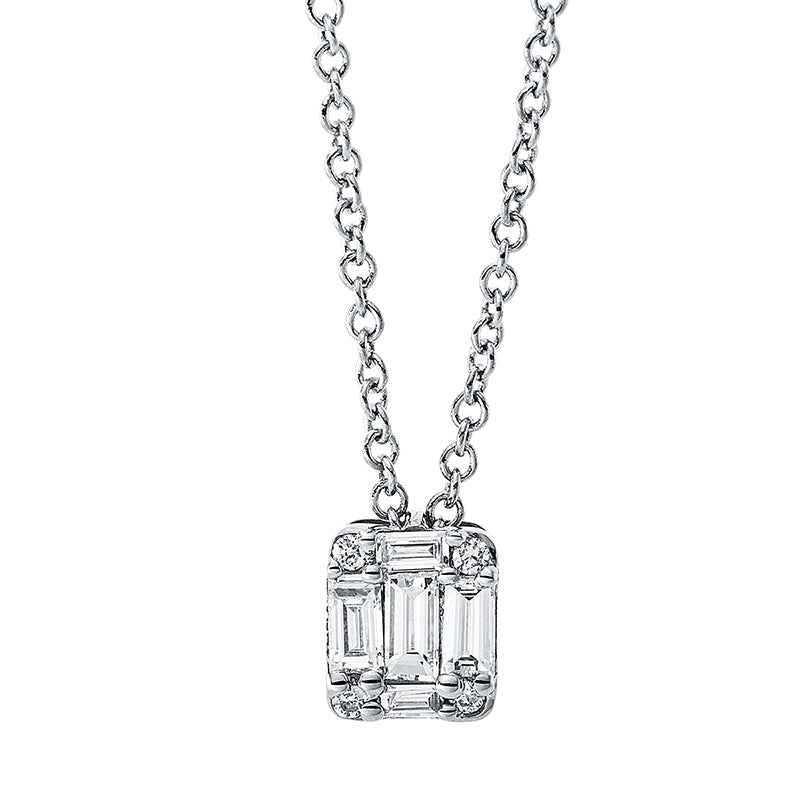 Baguette Illusion Collier