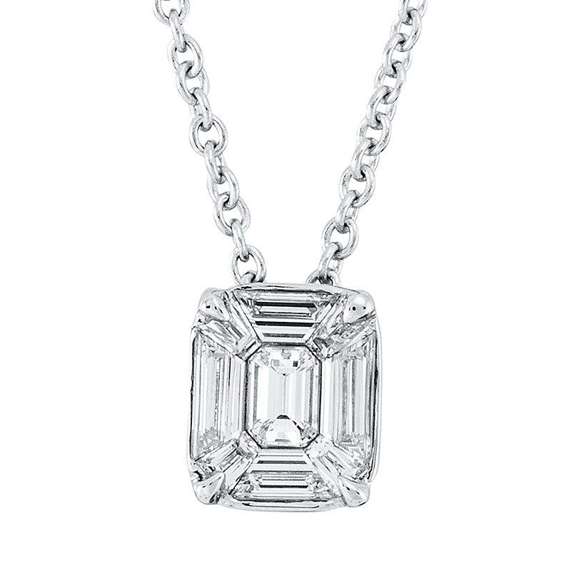 Baguette Illusion Collier