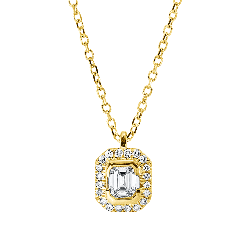 Baguette Illusion Collier
