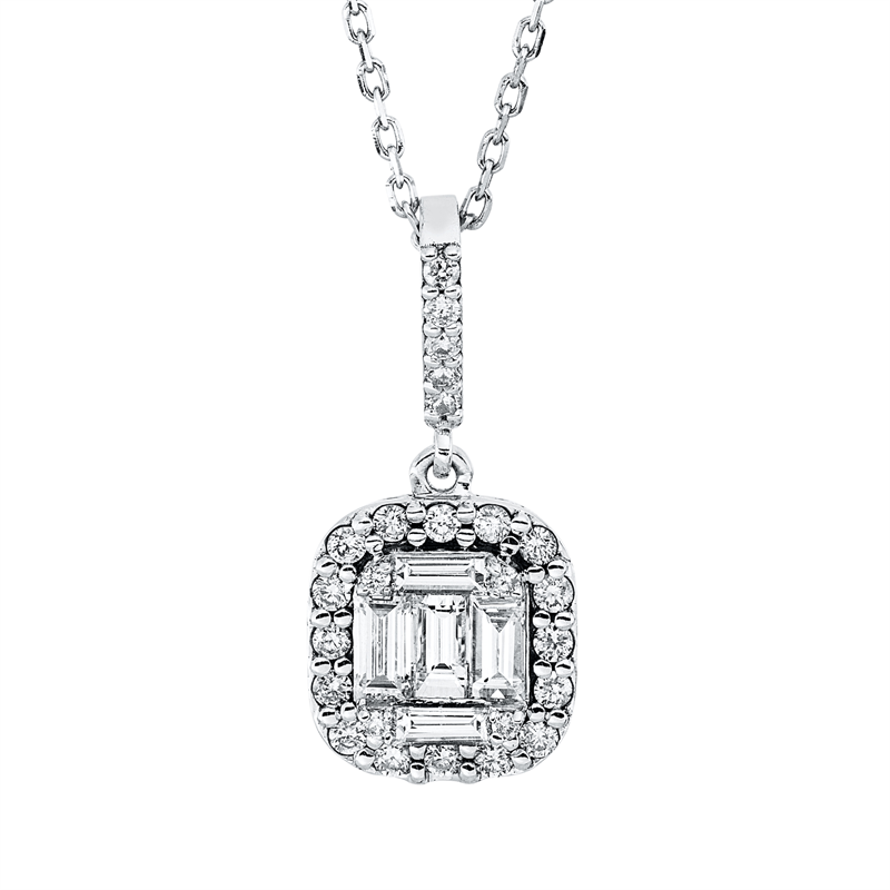 Baguette Illusion Collier