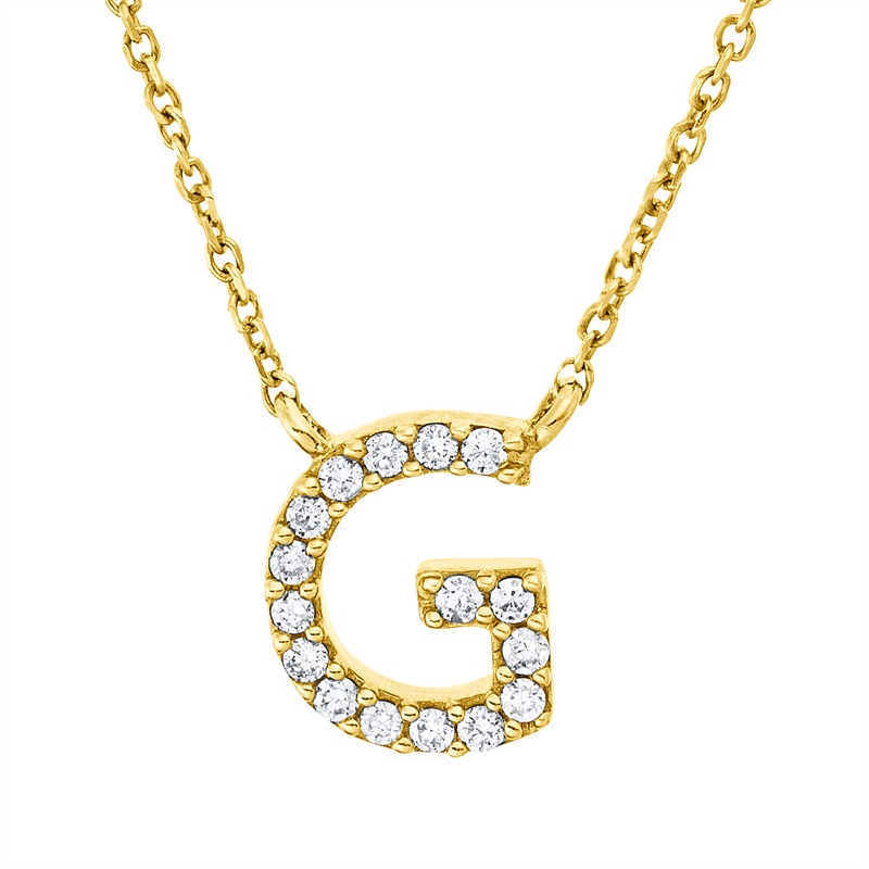 Buchstabe Collier