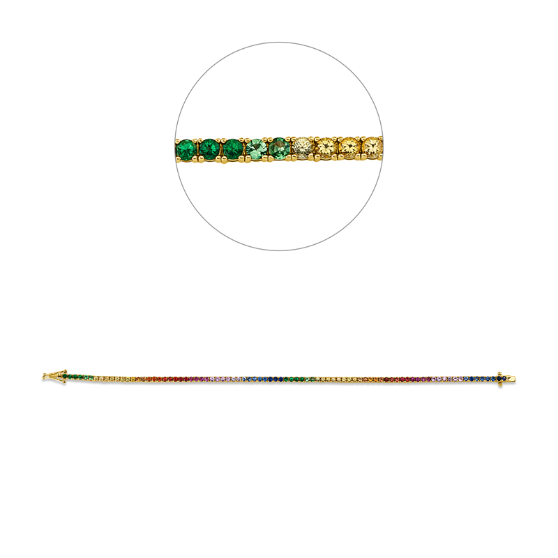 Rainbow & Multicolor Armband