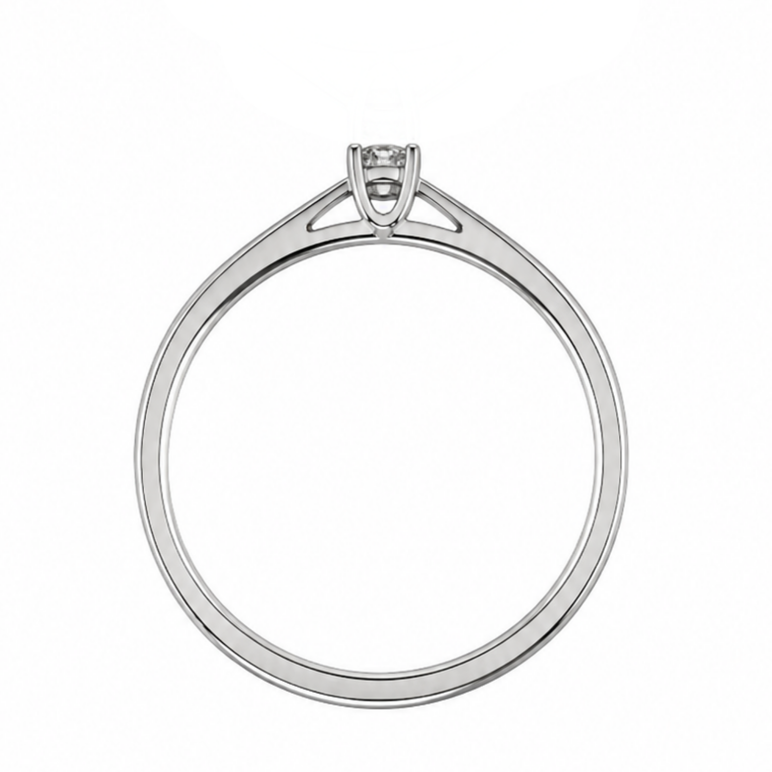Pre Owned Verlobungsring aus 585 mit 0,18ct Brillanten