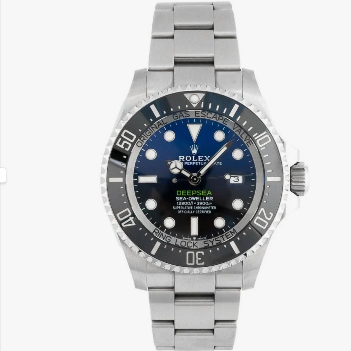 Pre Owned Rolex Deepsea D-Blue James Cameron 126660