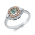 Farbiger Diamant Ring