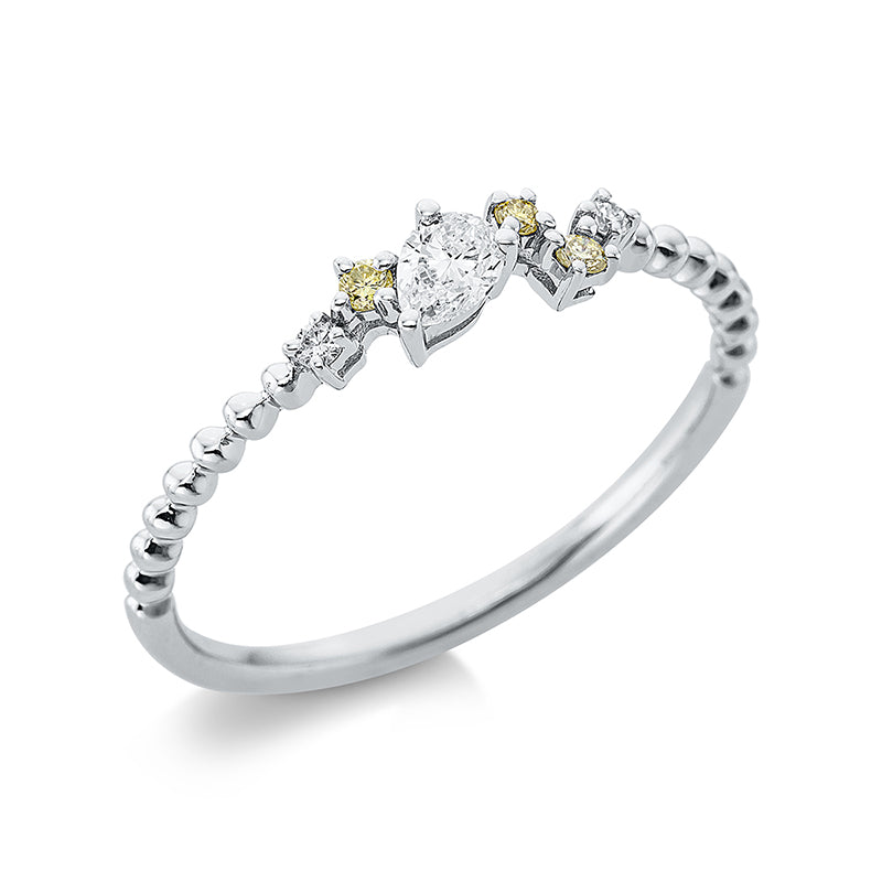 Farbiger Diamant Ring