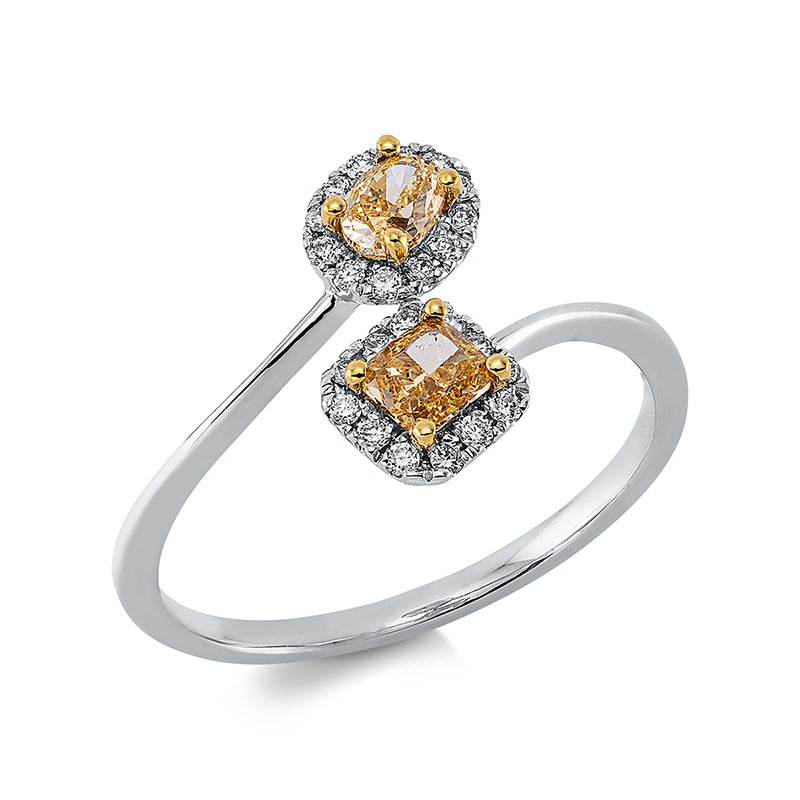 Farbiger Diamant Ring