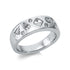 Mehrfachsteinbesatz Ring