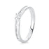 Solitaire mit Besatz Ring