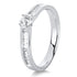 Solitaire mit Besatz Ring