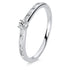 Solitaire mit Besatz Ring