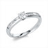 Solitaire mit Besatz Ring