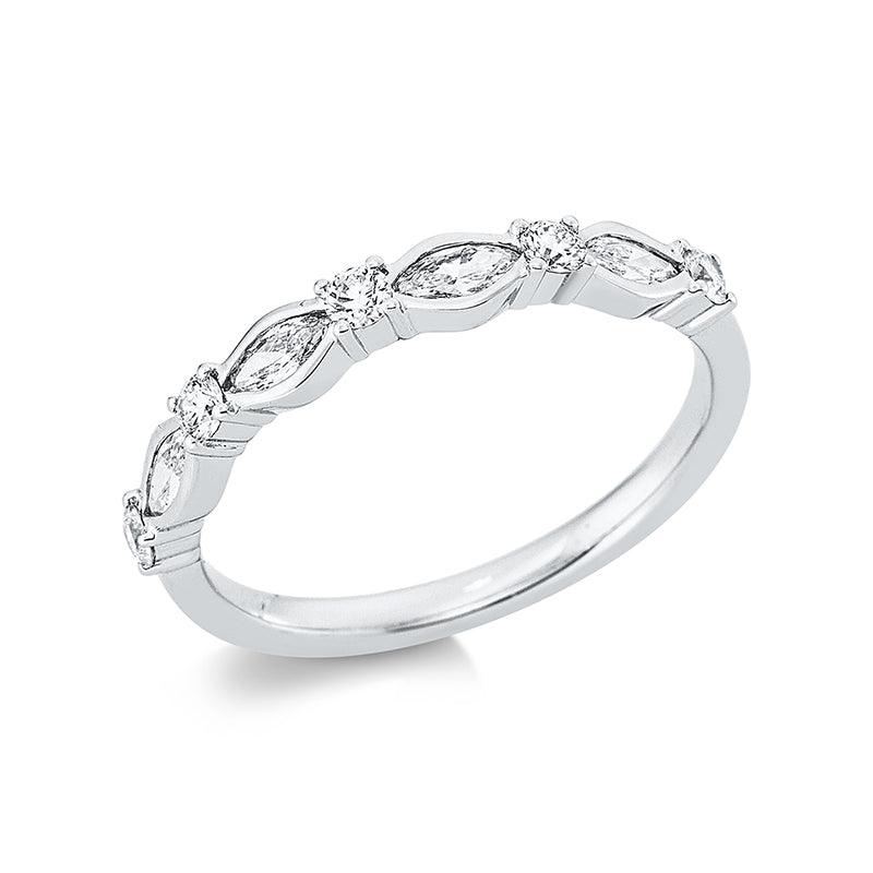 Mehrfachsteinbesatz Ring
