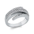 Mehrfachsteinbesatz Ring