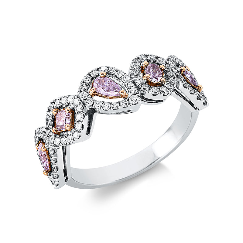 Farbiger Diamant Ring