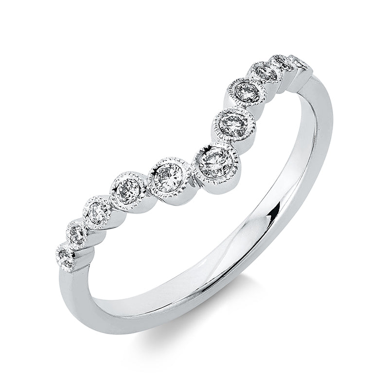 Mehrfachsteinbesatz Ring