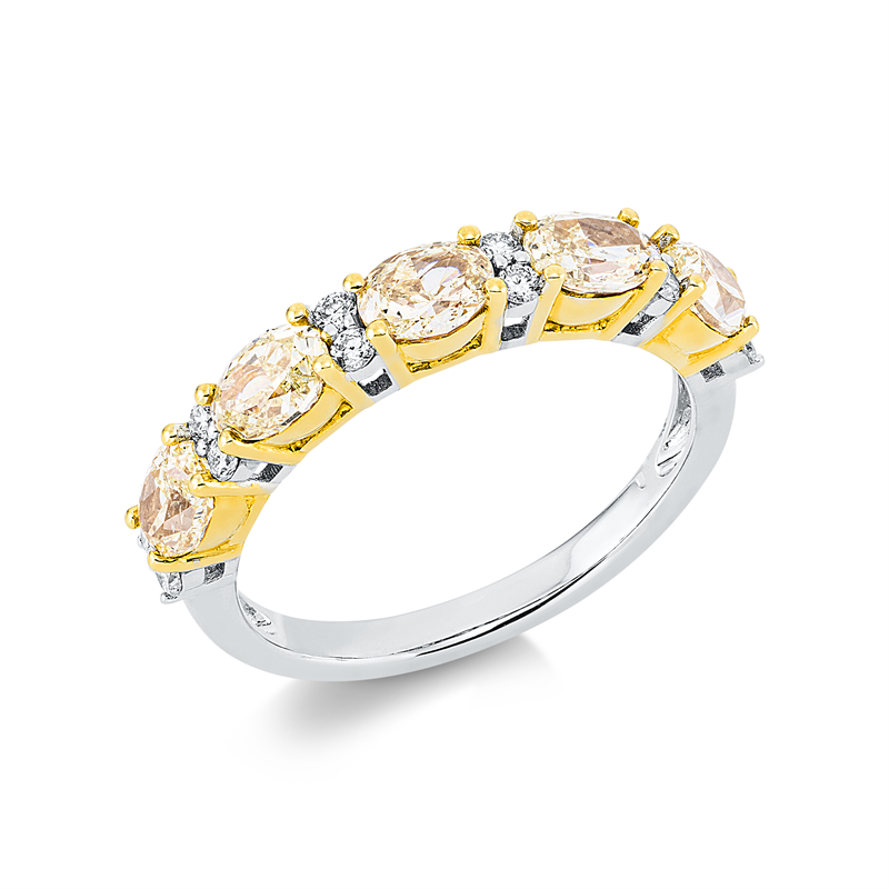 Farbiger Diamant Ring