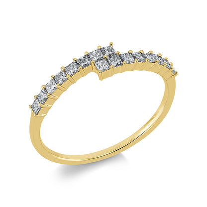Mehrfachsteinbesatz Ring