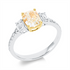 Farbiger Diamant Ring