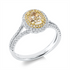 Farbiger Diamant Ring