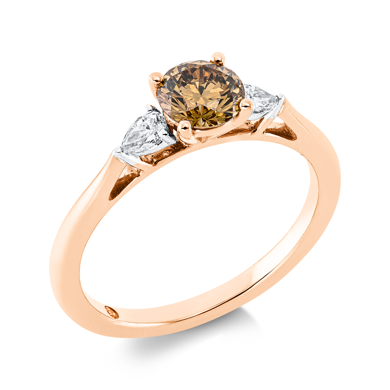 Farbiger Diamant Ring