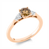 Farbiger Diamant Ring