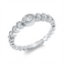 Solitaire mit Besatz Ring