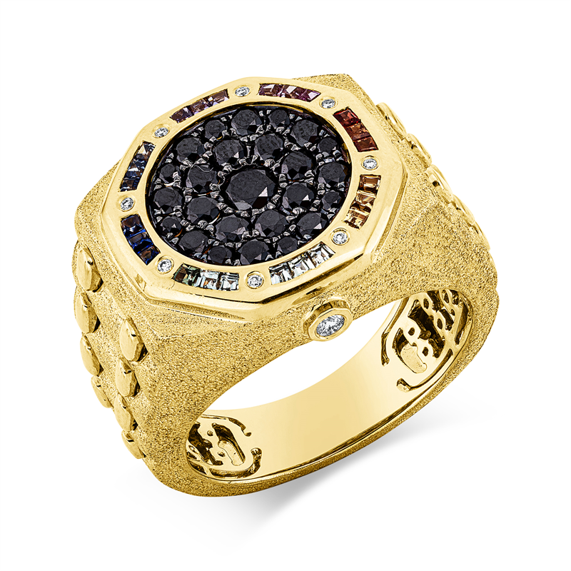 Farbiger Diamant Ring