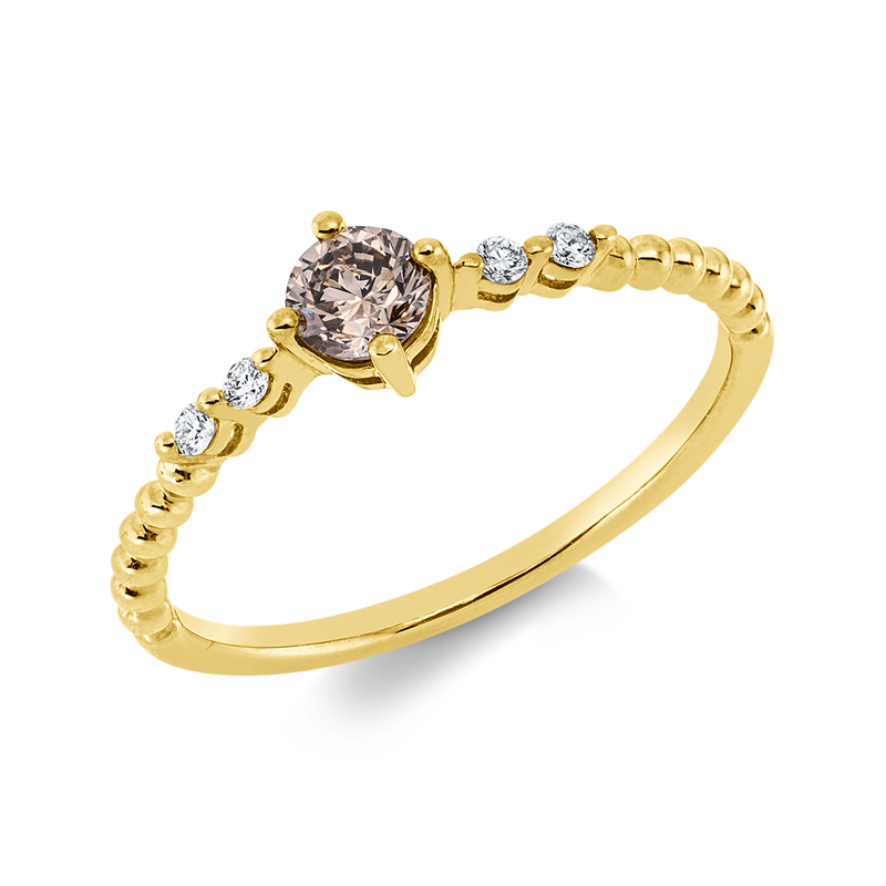 Farbiger Diamant Ring
