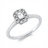 Solitaire mit Besatz Ring