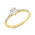 Baguette Illusion Ring