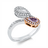 Farbiger Diamant Ring