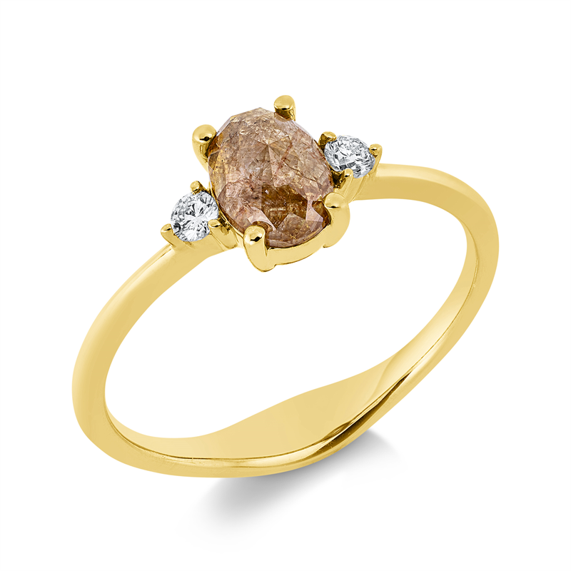 Farbiger Diamant Ring